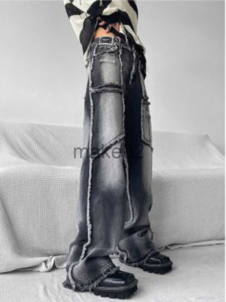men's jeans men's pants new autumn vintage wash rough edge straight tube splicing male jeans high street wide leg trousers 2022 ne, Blue
men's jeans men's pants new autumn vintage wash rough edge straight tube splicing male jeans high street wide leg trousers 2022 ne, Blue