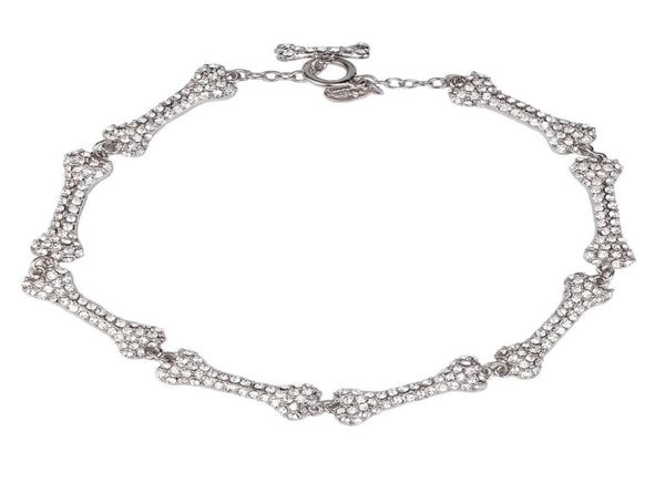 eightsection bone necklace full of diamonds flashing diamonds fivesection bone saturn necklace european and american punk2818234, Silver
eightsection bone necklace full of diamonds flashing diamonds fivesection bone saturn necklace european and american punk2818234, Silver