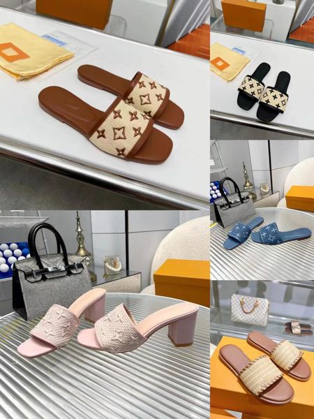 2023 designer slippers women's sandals beach chinoiserie embroidered slippers box and dust bag casual fashion women's shoes, Black
2023 designer slippers women's sandals beach chinoiserie embroidered slippers box and dust bag casual fashion women's shoes, Black