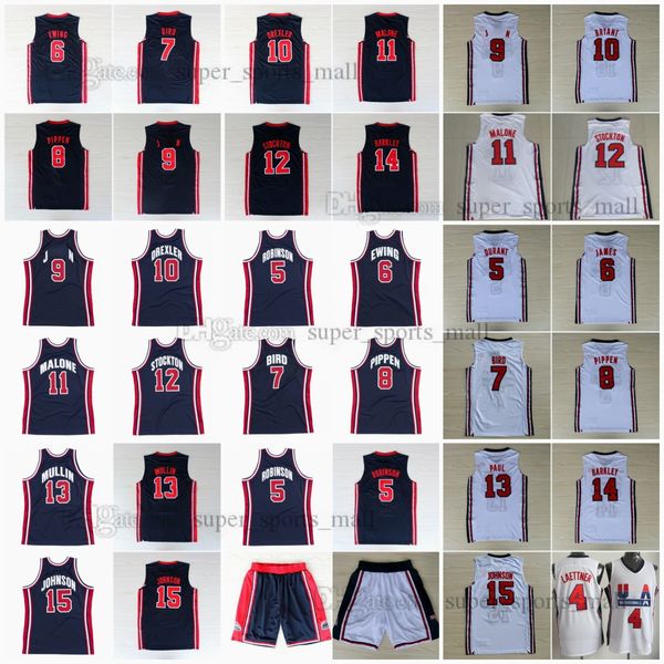 1992 dream team retro basketball jerseys 7 bird 5 robinson 10 drexler 8 pippen 11 malone 12 stockton 13 mullin 15 johnson14 barkley 4 laettn, Black;red
1992 dream team retro basketball jerseys 7 bird 5 robinson 10 drexler 8 pippen 11 malone 12 stockton 13 mullin 15 johnson14 barkley 4 laettn, Black;red