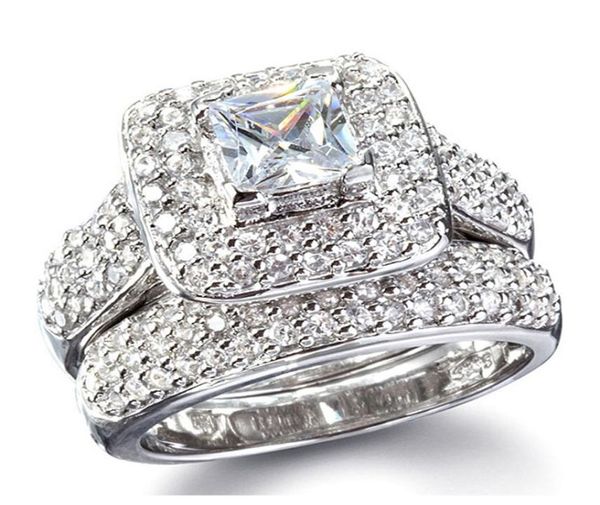 size 5678910 jewelry princess cut 14kt white gold filled full z gem simulated diamond women wedding engagement ring set w4877092, Silver
size 5678910 jewelry princess cut 14kt white gold filled full z gem simulated diamond women wedding engagement ring set w4877092, Silver