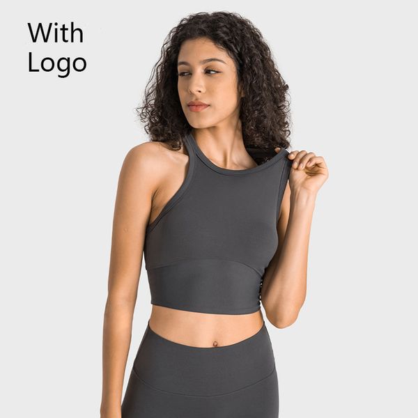 yoga outfits al logo new high-neck anti-slip yoga naked feeling elastic anti-shock sports fitness vest women, White;red
yoga outfits al logo new high-neck anti-slip yoga naked feeling elastic anti-shock sports fitness vest women, White;red