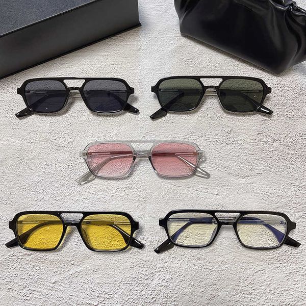 fashion gentle monster sunglasses gm new flat pilot style double beam sunglasses men's silver metal leg women's fashion glasses, White;black
fashion gentle monster sunglasses gm new flat pilot style double beam sunglasses men's silver metal leg women's fashion glasses, White;black