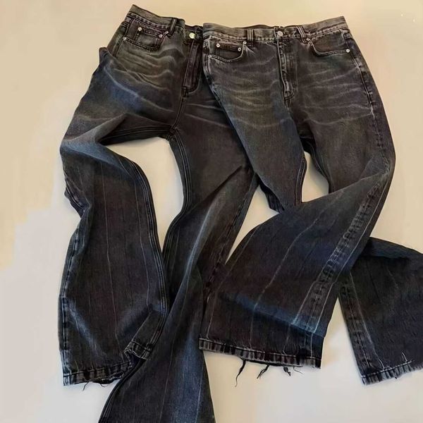 demna flared 22fw washed damaged and worn out flared ragged edge jeans 91yxng same style, Blue
demna flared 22fw washed damaged and worn out flared ragged edge jeans 91yxng same style, Blue