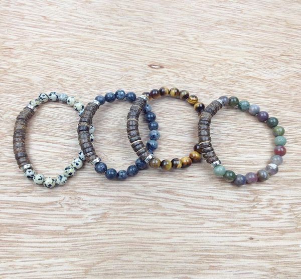 sn0627 coconut shell bracelet tiger eye stone bracelet design chakra bracelet jewelry 8028006, Black
sn0627 coconut shell bracelet tiger eye stone bracelet design chakra bracelet jewelry 8028006, Black