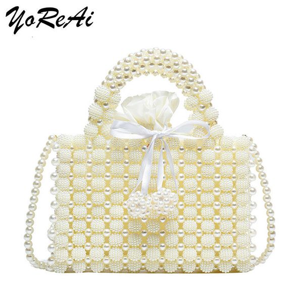 evening bags yoreai women pearl handmade bag beaded clutch wallet magic handbags ladies wedding bridal handbag party purse 230710
evening bags yoreai women pearl handmade bag beaded clutch wallet magic handbags ladies wedding bridal handbag party purse 230710