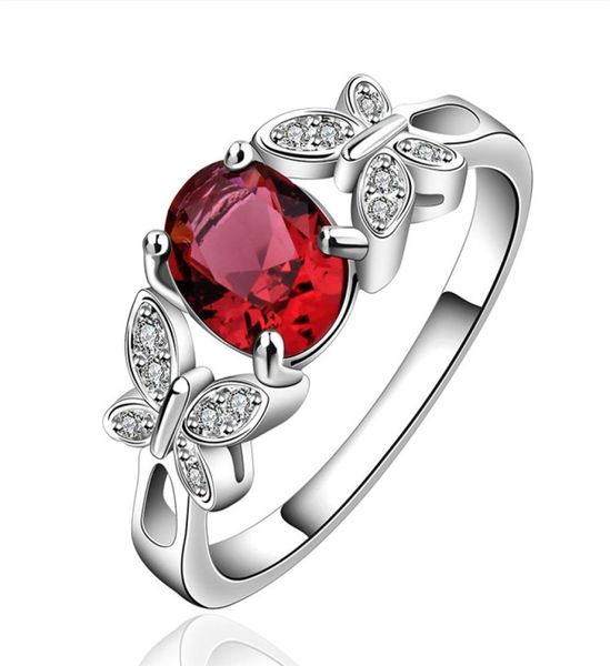 plated sterling silver double butterfly red zircon ring djsr648 us size 7 classic women039s 925 silver plate with side stones 6151865, Golden;silver
plated sterling silver double butterfly red zircon ring djsr648 us size 7 classic women039s 925 silver plate with side stones 6151865, Golden;silver