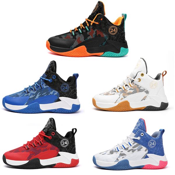 multi-colored kid basketball shoes boy girl white blue black orange red mens trainers outdoor sports children
multi-colored kid basketball shoes boy girl white blue black orange red mens trainers outdoor sports children