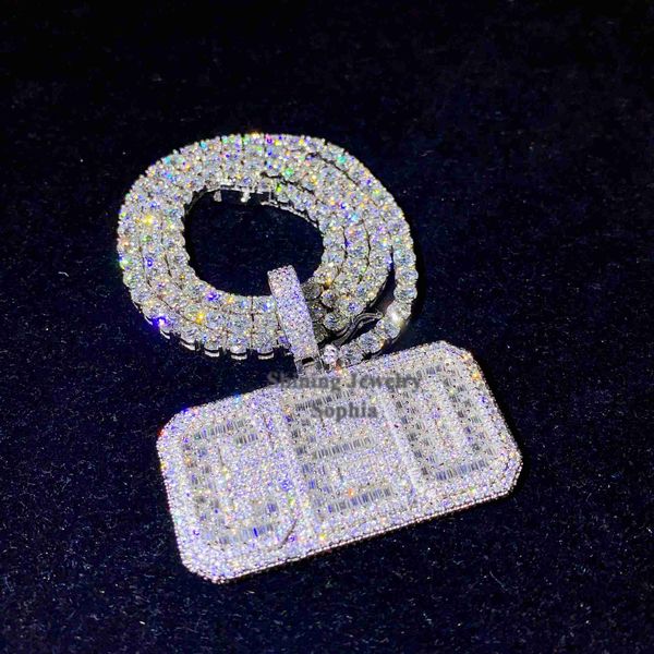 custom name jewelry pendants 925 sterling silver tennis chain necklace ceo moissanite custom pendant
custom name jewelry pendants 925 sterling silver tennis chain necklace ceo moissanite custom pendant