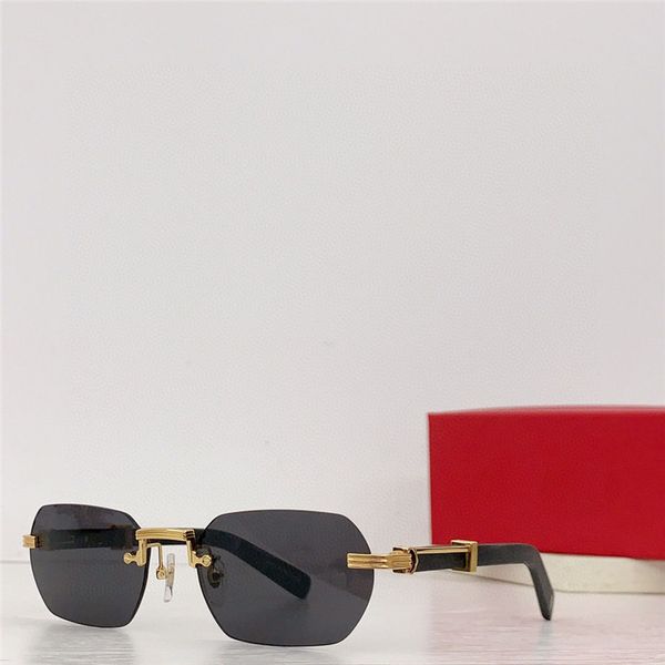new fashion design square sunglasses 0362s rimless frame wooden temples simple and popular style outdoor uv400 protection eyewear, White;black
new fashion design square sunglasses 0362s rimless frame wooden temples simple and popular style outdoor uv400 protection eyewear, White;black