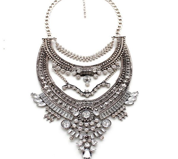 fashion chinese folk necklace with manmade diamond classic vintage necklace sweater chain retro necklace electroplate jewelry8643751, Silver
fashion chinese folk necklace with manmade diamond classic vintage necklace sweater chain retro necklace electroplate jewelry8643751, Silver