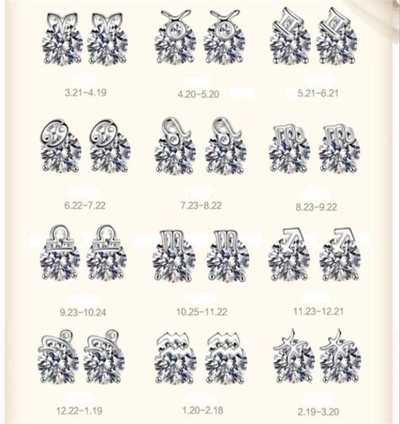 fashion creative jewelry friend12 constellation copper alloy diamond earrings designer hiphop halloween gift earrings female9747137, Golden;silver
fashion creative jewelry friend12 constellation copper alloy diamond earrings designer hiphop halloween gift earrings female9747137, Golden;silver