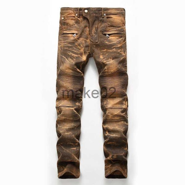 men's jeans mens coated jeans distressed slim elastic denim biker jeans ropa hombre hip hop washed straight pants plus size 2842 x0710, Blue
men's jeans mens coated jeans distressed slim elastic denim biker jeans ropa hombre hip hop washed straight pants plus size 2842 x0710, Blue