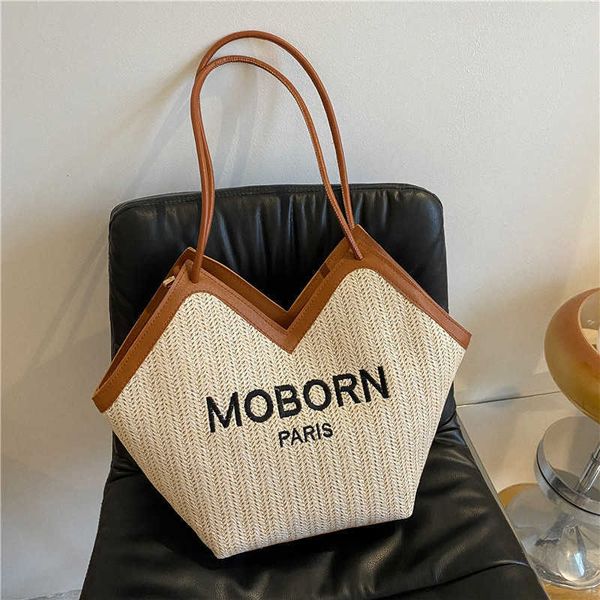 premium straw woven bag for women summer new fashion versatile large capacity niche fashion shoulder bag tote bag
premium straw woven bag for women summer new fashion versatile large capacity niche fashion shoulder bag tote bag