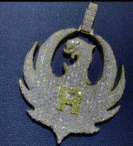 luxury jewelry handmade vvs moissanite gold plate cuban custom silver hip hop pendants
luxury jewelry handmade vvs moissanite gold plate cuban custom silver hip hop pendants