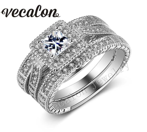 vecalon antique jewelry 3in1 wedding band ring set for women 2ct simulated diamond cz 10kt white gold filled engagement ring3652595, Slivery;golden
vecalon antique jewelry 3in1 wedding band ring set for women 2ct simulated diamond cz 10kt white gold filled engagement ring3652595, Slivery;golden