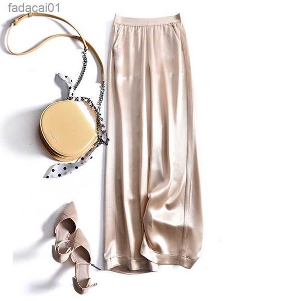 acetate satin straightleg casual pants women's loose size 2021 spring and summer fashion thin loose highwaisted wideleg pants l230621, Black;white
acetate satin straightleg casual pants women's loose size 2021 spring and summer fashion thin loose highwaisted wideleg pants l230621, Black;white