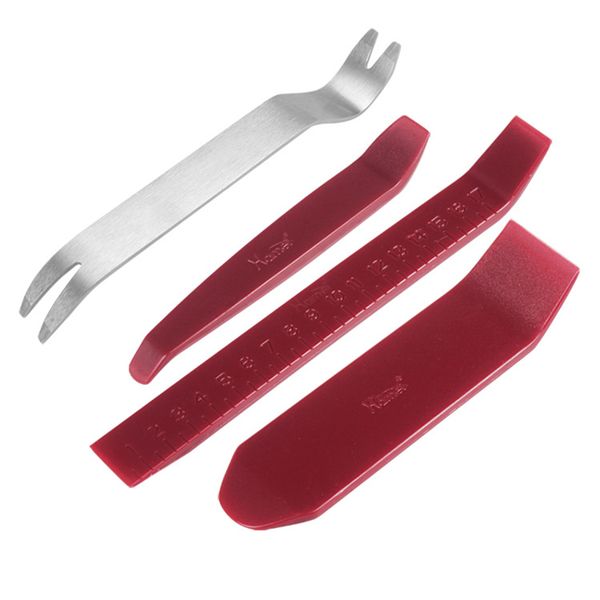 4pcs plastic car auto radio door clip panel trim dash audio removal installer pry tool steel removal interior trim puller kit hm-498s
4pcs plastic car auto radio door clip panel trim dash audio removal installer pry tool steel removal interior trim puller kit hm-498s