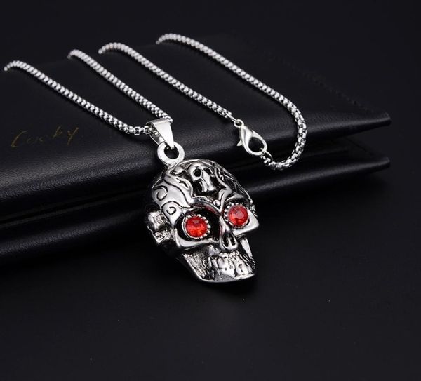 the same kind of men039s tiktok stainless steel red eye skull necklace alloy does not fade8534573, Silver
the same kind of men039s tiktok stainless steel red eye skull necklace alloy does not fade8534573, Silver