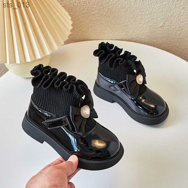 autumn girls sock shoes korean cute bow knitted ankle boots soft sole non-slip casual children' flats mary jane shoes 26-36 l230518, Black;grey
autumn girls sock shoes korean cute bow knitted ankle boots soft sole non-slip casual children' flats mary jane shoes 26-36 l230518, Black;grey