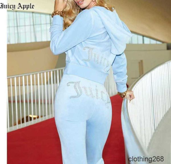 juicy apple women's tracksuits velvet sewing suits outfit two piece jogging set velour sweatshirt met hoodie pants suit womens y2k, Gray
juicy apple women's tracksuits velvet sewing suits outfit two piece jogging set velour sweatshirt met hoodie pants suit womens y2k, Gray