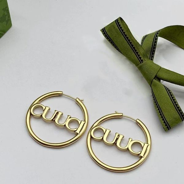 2023 large hoop earrings brand designer classic 18k gold-plated brass material letter guccie earrings pendant ggity earring ladies guccie ea, Golden;silver
2023 large hoop earrings brand designer classic 18k gold-plated brass material letter guccie earrings pendant ggity earring ladies guccie ea, Golden;silver