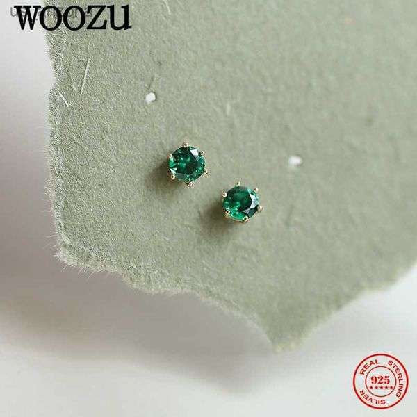 woozu 925 sterling silver elegant luxury green zircon small stud earrings for women trendy simple teen piercing jewelry ear bone l230620, Golden;silver
woozu 925 sterling silver elegant luxury green zircon small stud earrings for women trendy simple teen piercing jewelry ear bone l230620, Golden;silver