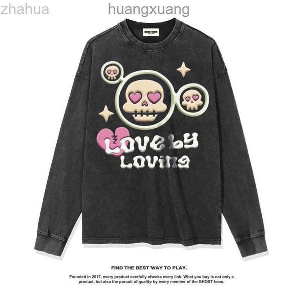 stussys autumn and winter new design american skeleton hand-painted print long sleeve t-shirt loose men's and women's underlay fas, White;black
stussys autumn and winter new design american skeleton hand-painted print long sleeve t-shirt loose men's and women's underlay fas, White;black