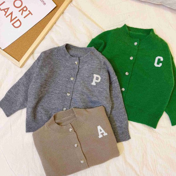 kids cardigan sweater boys designer clothes sweaters casual toddler boy spring autumn warm coat 2-7 years l230710, Blue
kids cardigan sweater boys designer clothes sweaters casual toddler boy spring autumn warm coat 2-7 years l230710, Blue