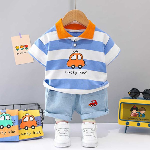 t-shirts toddler boy clothes kids fashion summer stripes lapel cartoon cute car short sleeve sports shorts 2-piece set 1 2 3 4 years x0628, Blue
t-shirts toddler boy clothes kids fashion summer stripes lapel cartoon cute car short sleeve sports shorts 2-piece set 1 2 3 4 years x0628, Blue