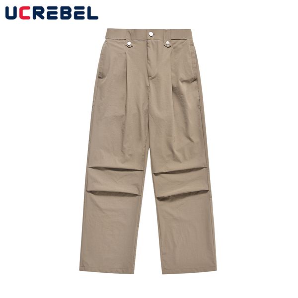 men s pants casual pleated mens autumn loose solid color straight leg men simple trousers 230707, Black
men s pants casual pleated mens autumn loose solid color straight leg men simple trousers 230707, Black