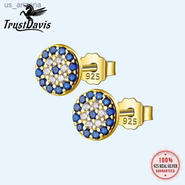 trustdavis genuine 925 sterling silver lovely blue eyes clear cubic zircon crystal stud earring for women silver jewelry ds969 l230620, Golden;silver
trustdavis genuine 925 sterling silver lovely blue eyes clear cubic zircon crystal stud earring for women silver jewelry ds969 l230620, Golden;silver