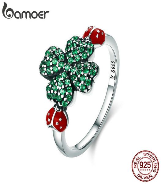 bamoer 100 authentic 925 sterling silver ladybug clover flower green cz crystal ring for women sterling silver jewelry scr309 d2114400, Slivery;golden
bamoer 100 authentic 925 sterling silver ladybug clover flower green cz crystal ring for women sterling silver jewelry scr309 d2114400, Slivery;golden