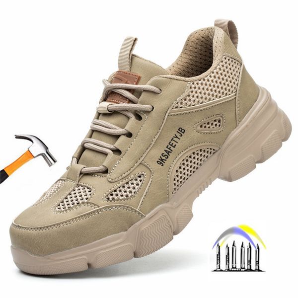 safety shoes breathable safety shoes man summer work lightweight men anti puncture protective anti slip sneakers 230710, Black;brown
safety shoes breathable safety shoes man summer work lightweight men anti puncture protective anti slip sneakers 230710, Black;brown