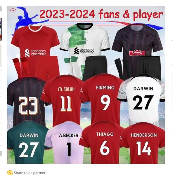 22 23 24 salah firmino liverp00l soccer jerseys thiago luis diaz lvp football shirt 2023 virgil diogo jota darwin shorts thailand quality ad, Black;yellow
22 23 24 salah firmino liverp00l soccer jerseys thiago luis diaz lvp football shirt 2023 virgil diogo jota darwin shorts thailand quality ad, Black;yellow