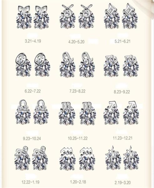 fashion creative jewelry friend12 constellation copper alloy diamond earrings designer hiphop halloween gift earrings female8545372, Golden;silver
fashion creative jewelry friend12 constellation copper alloy diamond earrings designer hiphop halloween gift earrings female8545372, Golden;silver