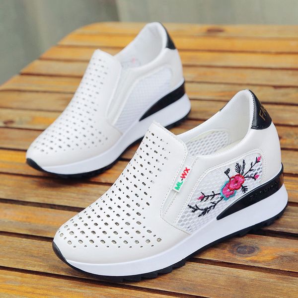 dress shoes women comfortable casual summer slip on loafers mixed colors hollow out increasing internal height sneakers zapatillas 230710, Black
dress shoes women comfortable casual summer slip on loafers mixed colors hollow out increasing internal height sneakers zapatillas 230710, Black
