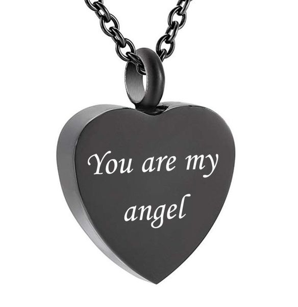 black heart pendant cremation urn necklace for ashes keepsake stainless steel cremation jewelry2947989, Silver
black heart pendant cremation urn necklace for ashes keepsake stainless steel cremation jewelry2947989, Silver