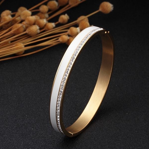chain beauty stainless steel ceramic resin women bracelets luxury ladies crystal charm cuff bangles wedding jewelry gift 230710, Black
chain beauty stainless steel ceramic resin women bracelets luxury ladies crystal charm cuff bangles wedding jewelry gift 230710, Black