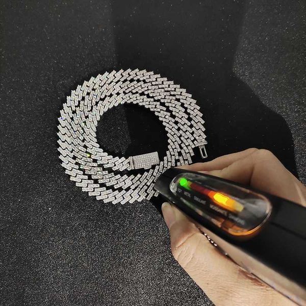 iced out men jewelry 925 sterling silver cuban link chain vvs moissanite diamond hip hop jewelry necklace
iced out men jewelry 925 sterling silver cuban link chain vvs moissanite diamond hip hop jewelry necklace