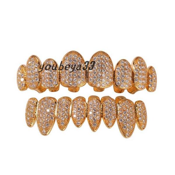 iced out 14k gold grills crystal teeth bottom diamond grillz hip hop bling cubic zircon rapper body jewelry, Black
iced out 14k gold grills crystal teeth bottom diamond grillz hip hop bling cubic zircon rapper body jewelry, Black