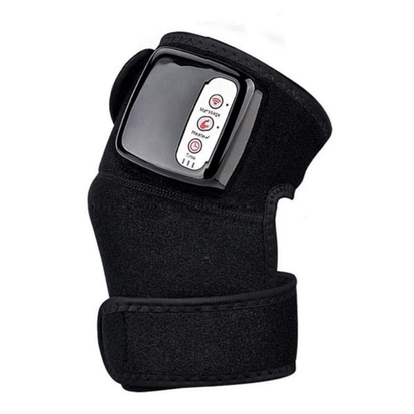 heating knee pads massager physiotherapy vibration knee joint massage