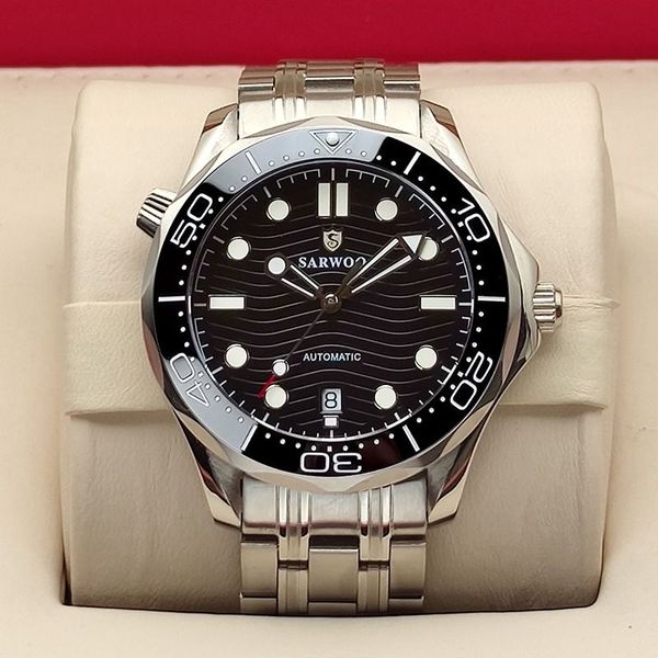 vs diving sports luxury men s seamaster watch eta 8800 automatic mechanical fashion glass bottom watch glow ceramic stainless steel waterpro, Slivery;brown
vs diving sports luxury men s seamaster watch eta 8800 automatic mechanical fashion glass bottom watch glow ceramic stainless steel waterpro, Slivery;brown