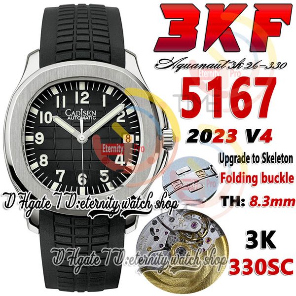 3kf v4 3k5167 a330sc automatic mens watch minimum noise movement ultrathin black texture dial number markers stainless steel case rubber ban, Slivery;brown
3kf v4 3k5167 a330sc automatic mens watch minimum noise movement ultrathin black texture dial number markers stainless steel case rubber ban, Slivery;brown