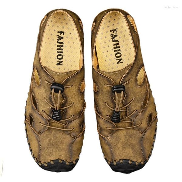 sandals for men man summer safety trekking men's leather big size beach roman mens casual sandles, Black
sandals for men man summer safety trekking men's leather big size beach roman mens casual sandles, Black
