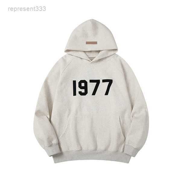 1977 designer essentialhoodie hoody men essentail pullover sweatshirts oversized clothing quality mens womens hooded jumper refflective let, Black
1977 designer essentialhoodie hoody men essentail pullover sweatshirts oversized clothing quality mens womens hooded jumper refflective let, Black