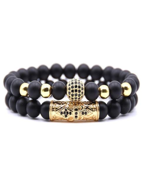quality men set bracelet fashion men homme jewelry 8mm natural stone gold black microinlaid zircon cz ball beaded bracelets3791038
quality men set bracelet fashion men homme jewelry 8mm natural stone gold black microinlaid zircon cz ball beaded bracelets3791038