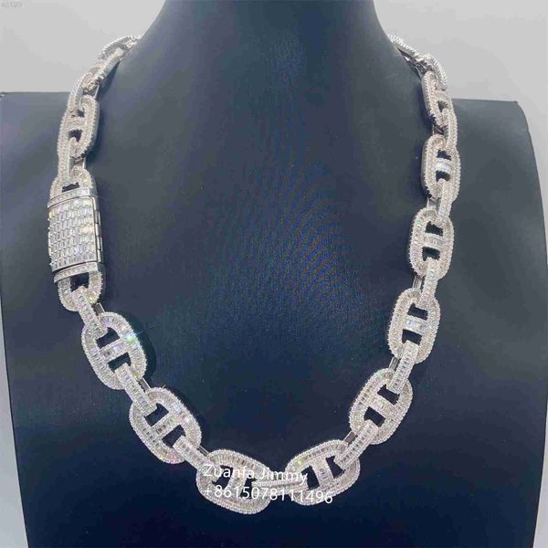 15mm fire jewelry hip hop jewelry baguette diamond men necklace 925 sterling silver fully vvs1 moissanite cuban chain
15mm fire jewelry hip hop jewelry baguette diamond men necklace 925 sterling silver fully vvs1 moissanite cuban chain
