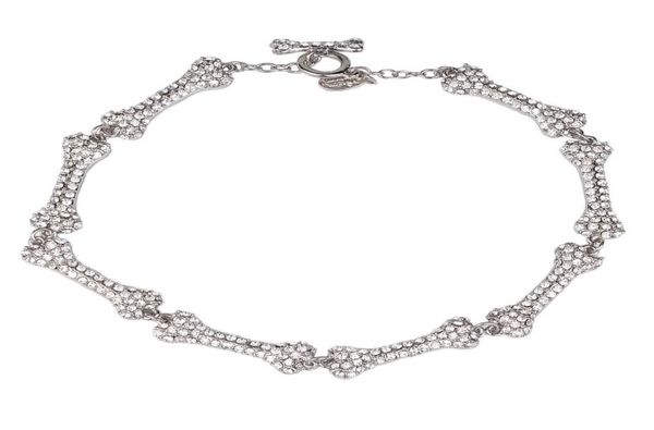 eightsection bone necklace full of diamonds flashing diamonds fivesection bone saturn necklace european and american punk6191232, Silver
eightsection bone necklace full of diamonds flashing diamonds fivesection bone saturn necklace european and american punk6191232, Silver