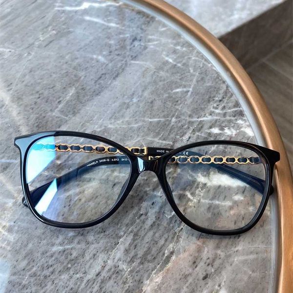 sunglasses 2023 new netizens can match the same small fragrance chain eyewear frame with sheepskin woven ch3408 optical lens legs, White;black
sunglasses 2023 new netizens can match the same small fragrance chain eyewear frame with sheepskin woven ch3408 optical lens legs, White;black